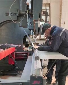 Professional CNC bending and sheet metal forming service in workshop - KS Metal Pro