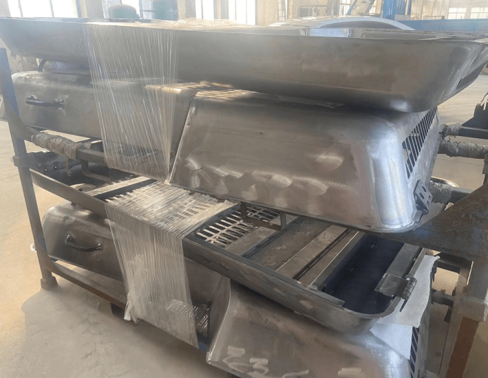 Custom OEM metal excavator engine hood and rear cover fabrication - KS Metal Pro