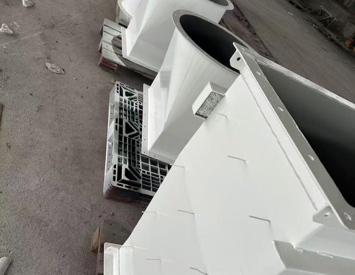 Custom stainless steel marine piping system and ventilation duct fabrication - KS Metal Pro