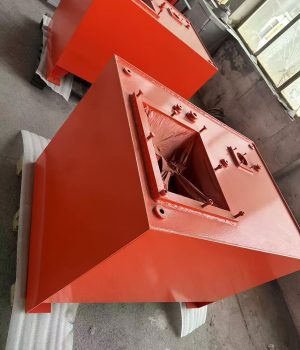 Custom heavy-duty hydraulic station oil tank fabrication with durable coating - KS Metal Pro
