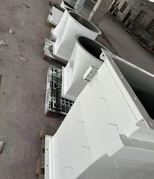 Custom marine grade metal ductwork for shipbuilding and offshore projects